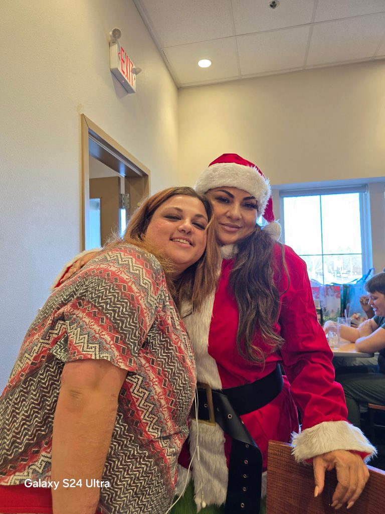 Brighter Horizon community, holiday gathering embrace